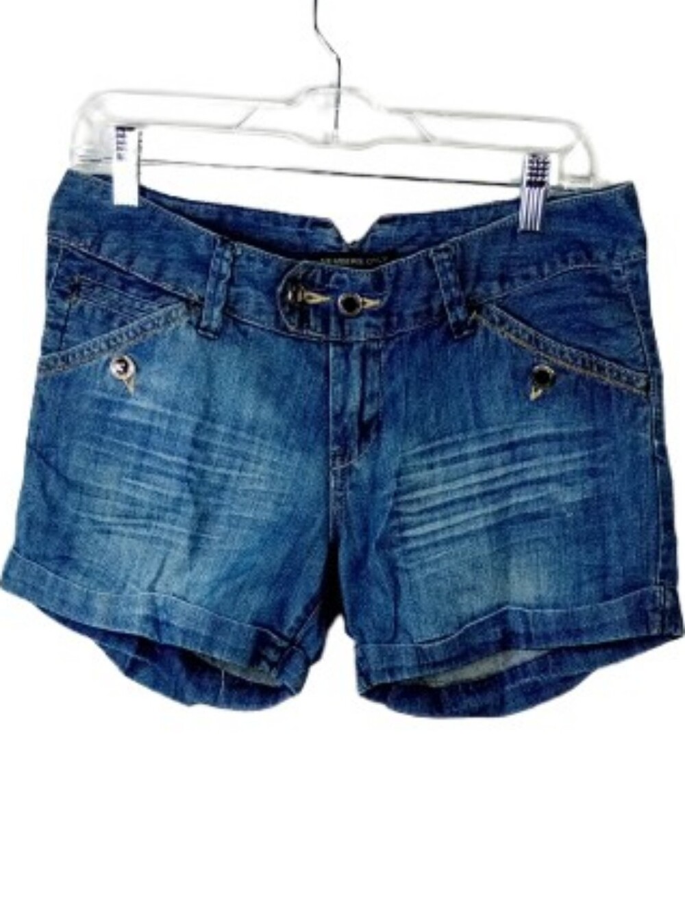 Members Only Blue Jean Shorts Sz 7
